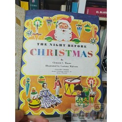 The night before Christmas Clement C Moore A little golden book Adapted EN INGLES Golden Press Western Publishing Compan