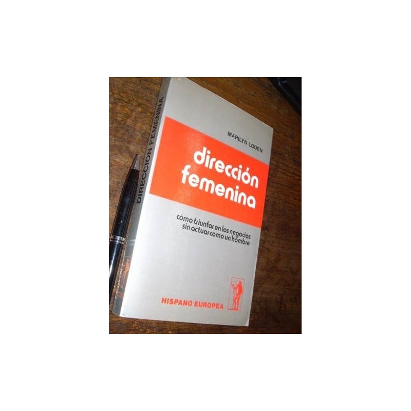 Dirección Femenina Marilyn Loden Hispano Europea Muy Bueno
