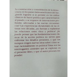 La política como compromiso democrático Angel Flisfisch Flacso 371 páginas