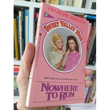 Nowhere to run Sweet Valley High Francine Pascal Bantam EN INGLES