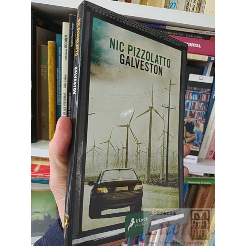 Galveston Nic Pizzolatto Black Bolsillo / del creador de la serie True Detective