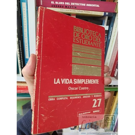 La vida simplemente Óscar Castro Resumenes, análisis y biografía: Stella Rojas Oyanedel