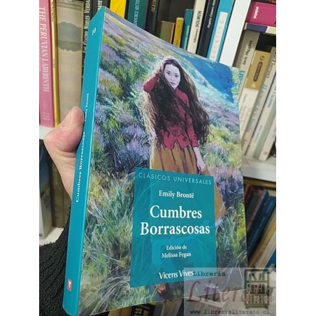Cumbres borrascosas Emily Brontë Vicens Vives edición de Melissa Fegan ilustrado 430 páginas
