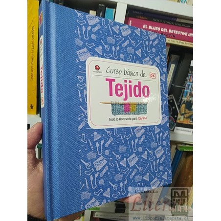Curso básico de tejido B Schackleton Contrapunto DK tapas duras formato grande ilustrado colores 192 páginas