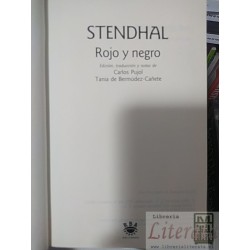 Rojo y negro Stendhal RBA Editores tapas duras 426 páginas