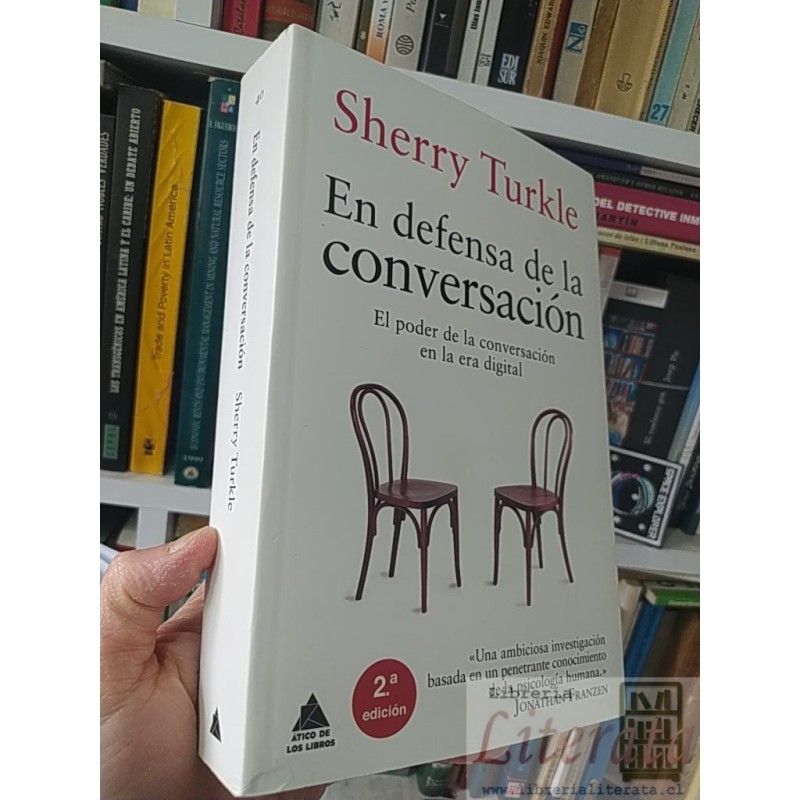 En defensa de la conversación Sherry Turkle Atico de los Libros formato grande 495 páginas