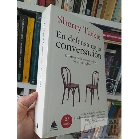En defensa de la conversación Sherry Turkle Atico de los Libros formato grande 495 páginas