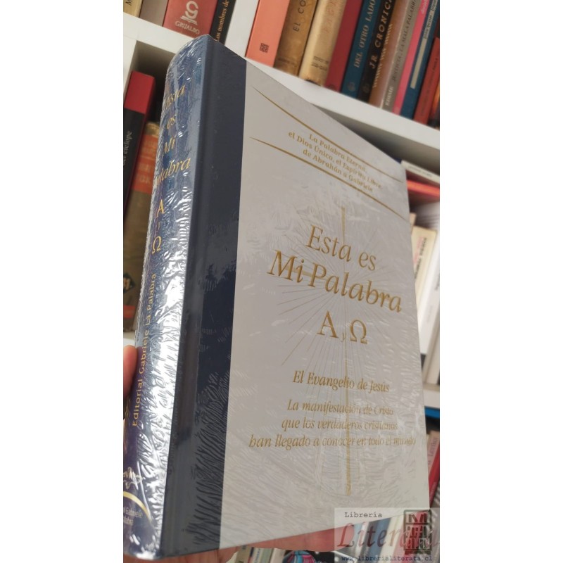 Esta es mi Palabra Alpha y Omega El evangelio de Jesús Vida Universal Editorial Gabriele GRANDE TAPA DURA