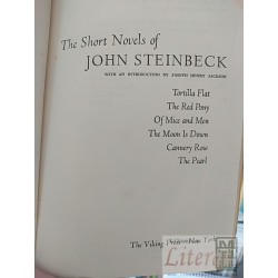 The short novels of John Steinbeck John Steinbeck The Viking Press tapas duras 525 páginas EN INGLES