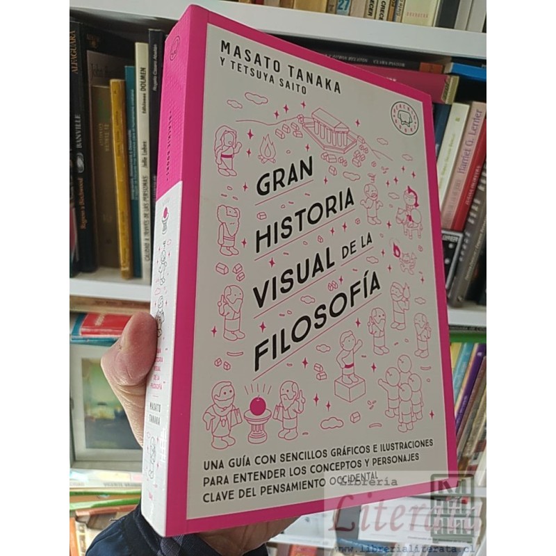 Gran historia visual de la filosofia Masato Tanaka & Tetsuya Saito PENGUIN ed 353 páginas Una guía con sencillos gráfico