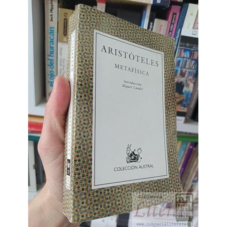 Metafísica Aristóteles Colección Austral 372 páginas