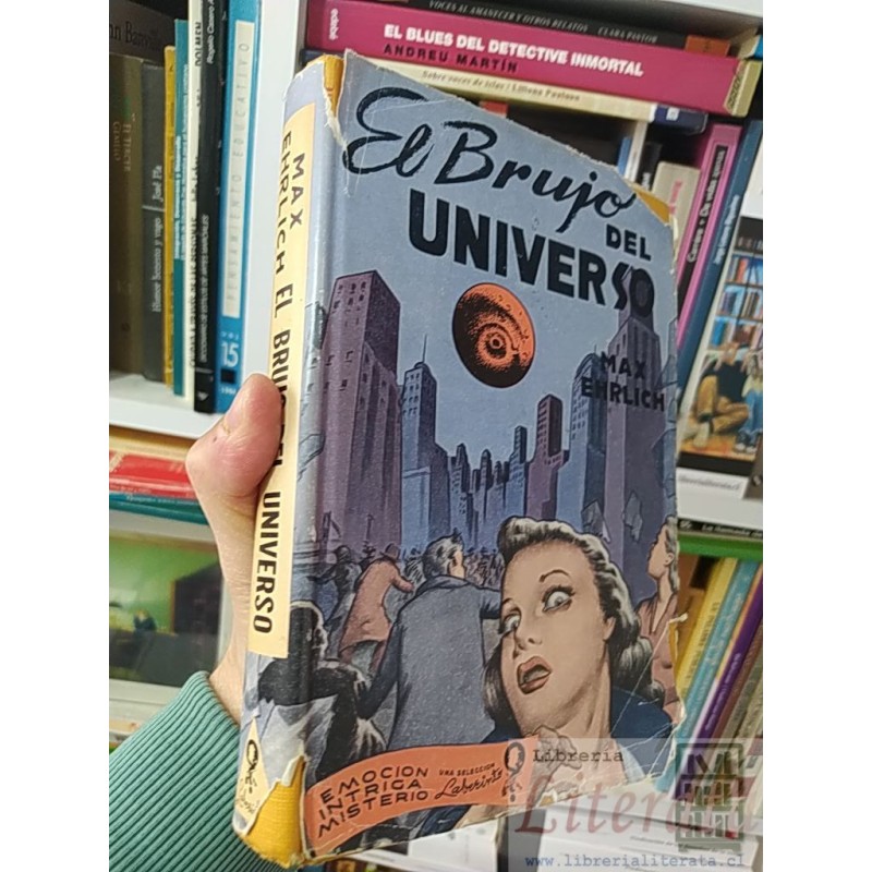 El brujo del Universo Max Ehrlich Laberinto tapas duras con sobrecubierta