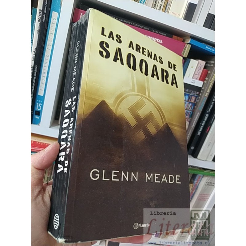 Las arenas de Saqqara Glenn Meade Planeta formato grande 628 páginas