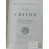 Critón Platón EN GRIEGO Bosch, Casa Editorial