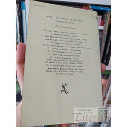 La estructura de la obra literaria Félix Martínez Bonati Seix Barral
