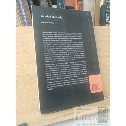 La Edad Solitaria: Adolescencia y Sufrimiento David le Breton Sociologia Ciencias Humanas Catedra Michel Foucault LOM 31