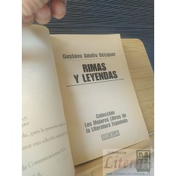 Rimas y Leyendas Gustavo Adolfo Bécquer Ercilla Los Mejores Libros de la Literatura Española 3