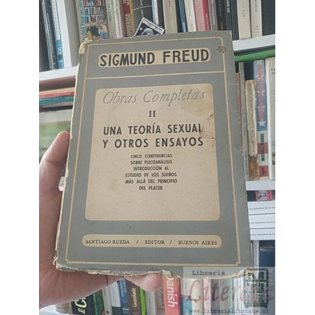 Obras Completas II: Una Teoría Sexual y Otros Ensayos Sigmund Freud Santiago Rueda - Editor Buenos Aires 275 páginas