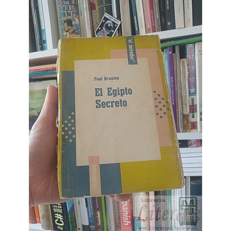 El Egipto Secreto Paul Brunton Librería Hachette S A 300 páginas