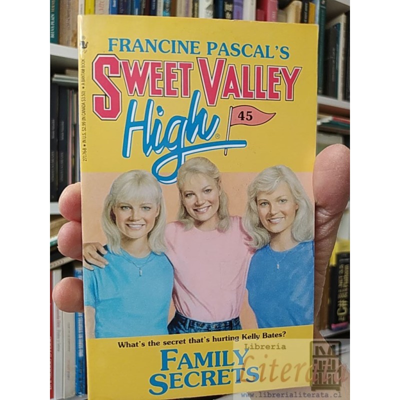 Sweet Valley High Family Secrets Francine Pascal Bantam Book EN INGLES