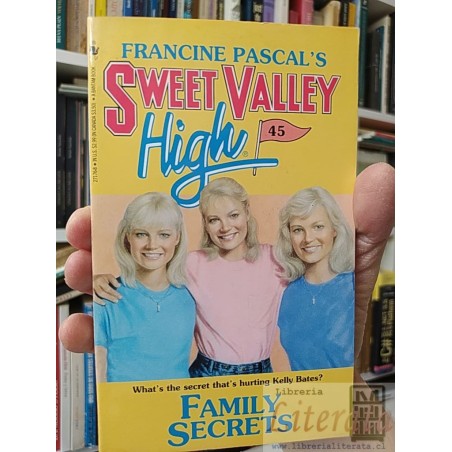 Sweet Valley High Family Secrets Francine Pascal Bantam Book EN INGLES