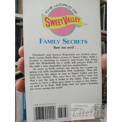 Sweet Valley High Family Secrets Francine Pascal Bantam Book EN INGLES