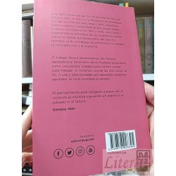 La gravedad y la gracia Simone Weil Traducción de Aníbal Díaz Gallinal Ed Godot