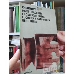 Investigaciones filosóficas sobre el origen y naturaleza...