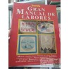 Gran manual de labores Ganchillo Punto de Cruz Bordados anudados Burda Burda formato grande