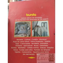 Gran manual de labores Ganchillo Punto de Cruz Bordados anudados Burda Burda formato grande