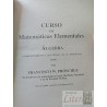 Curso de matemáticas elementales Algebra Francisco W Pröschle Ed OCCIDENTE 477 páginas Texto arreglado conforme al progr