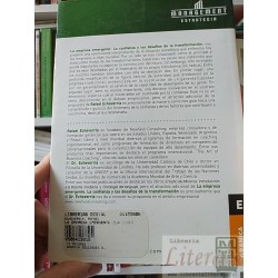 La empresa emergente: la confianza y los desafíos de la transformación Rafael Echeverría Granica ISBN 9506413010. Inform