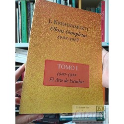 Obras completas I El arte de escuchar J Krishnamurti...