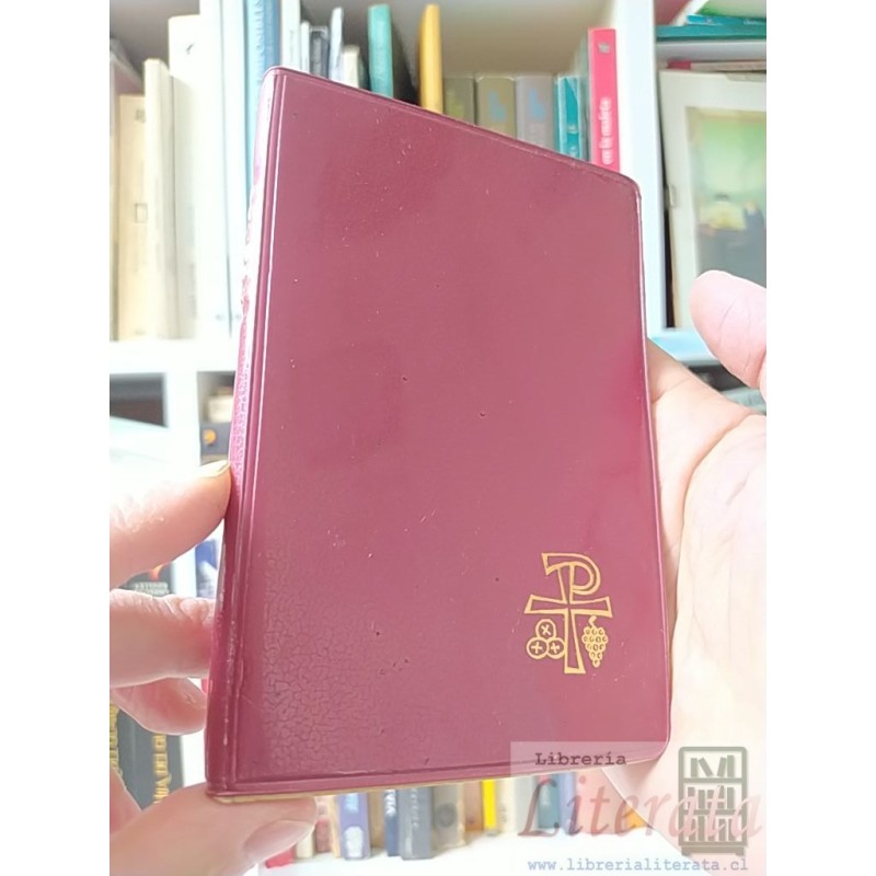 Oremus Manual Litúrgico de Piedad Monseñor Eladio vicuña A Editorial Verbo Divino 1963 373 páginas