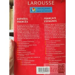 Gran diccionario español francés francais espagnol Larousse formato grande tapas duras 705 páginas