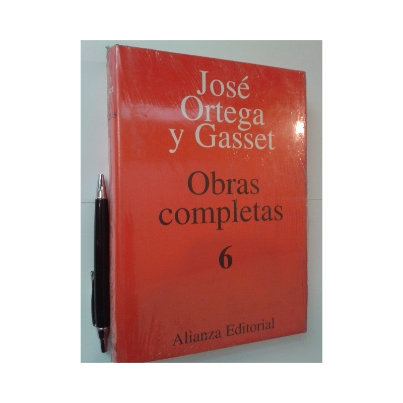 Obras Completas 6 Historia Como Sistema Etc. Ortega Y Gasset