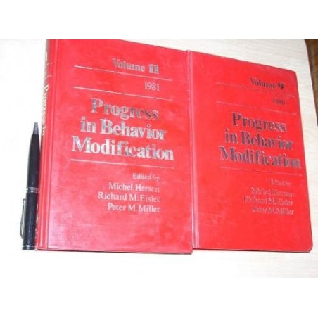 Progress In Behavior Modification 1980 -1981 (2 Tomos)