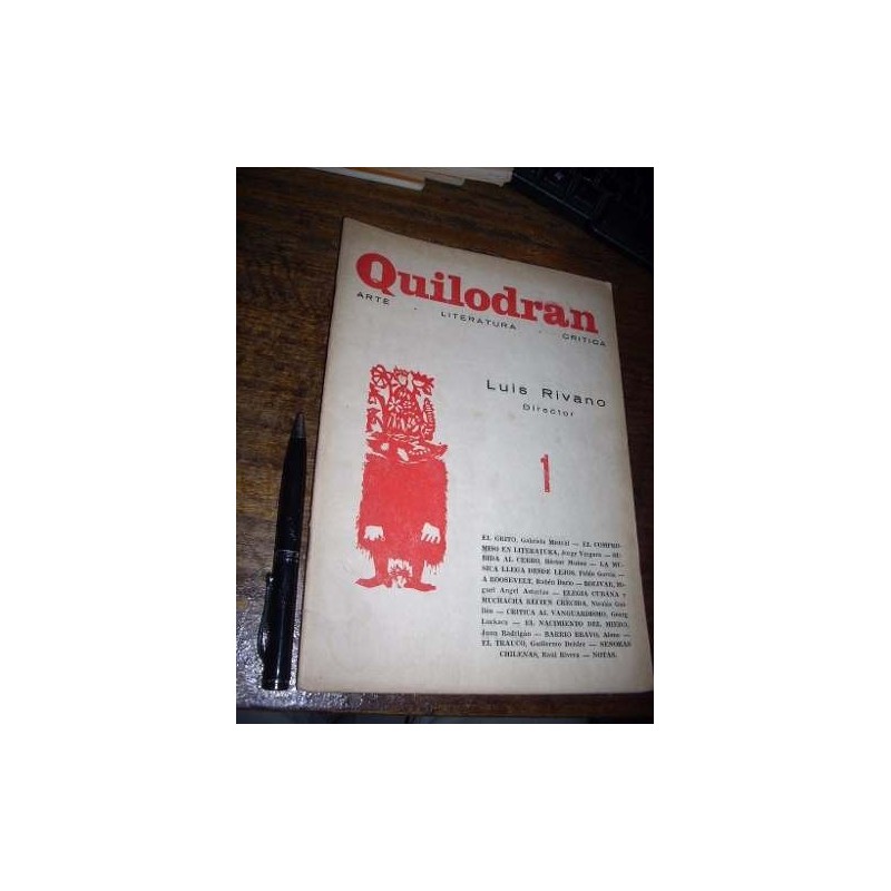 Revista Quilodran Nº 1 1966 Luis Rivano Director