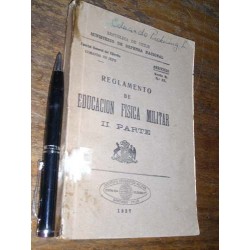 Reglamento De Educación Física Militar (ii) 1937