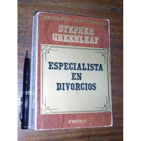 Especialista En Divorcios - Stephen Greenleaf - Emecé