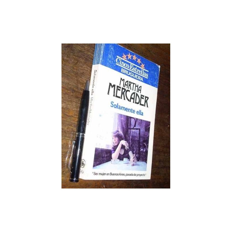 Solamente Ella Martha Mercader Bruguera Buen Estado