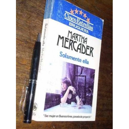 Solamente Ella Martha Mercader Bruguera Buen Estado