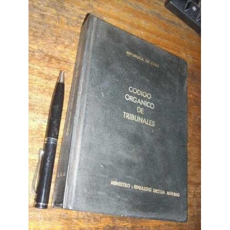Código Orgánico De Tribunales Undécima Edición 1990 Juridica