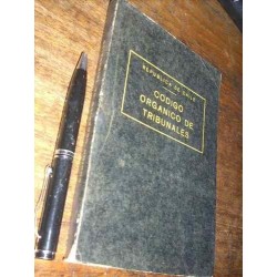 Código Orgánico De Tribunales / 1970 Editorial Jurídica