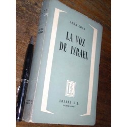 La Voz De Israel Abba Eban Losada 1958 Buen Estado