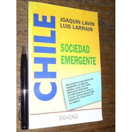 Chile Sociedad Emergente Joaquín Lavín Luis Larraín Zigzag