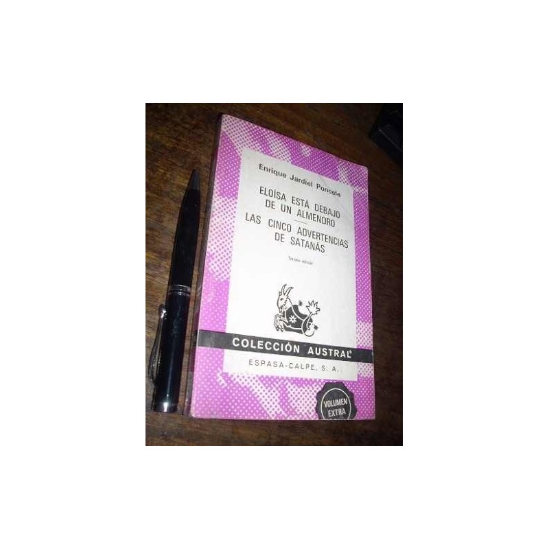 E Jardiel Poncela Eloísa Está Debajo De Un Almendro Y Otro