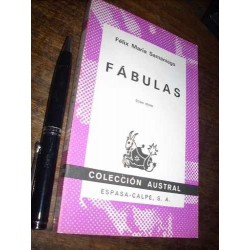 Fábulas Félix Samaniego Espasa Calpe Austral Buen Estado