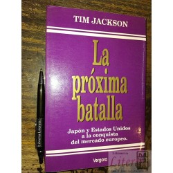 La próxima batalla Tim Jackson Ed. Vergara formato grande 30