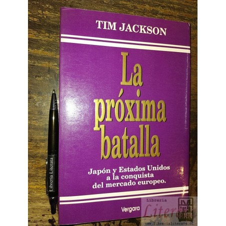 La próxima batalla Tim Jackson Ed. Vergara formato grande 30